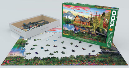 The Fishing Cabin door Dominic Davison 1000-delige puzzel
