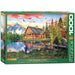 The Fishing Cabin door Dominic Davison 1000-delige puzzel