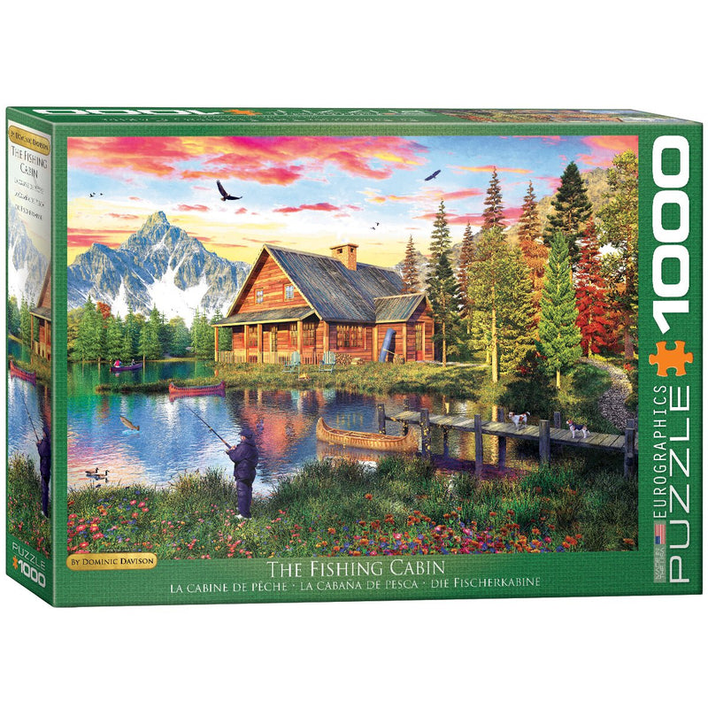 The Fishing Cabin door Dominic Davison 1000-delige puzzel