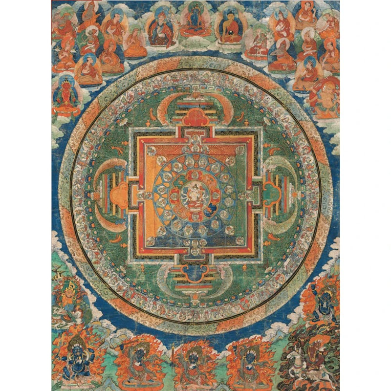 Tibetan Buddhist Mandala 1,000-Piece Jigsaw Puzzle