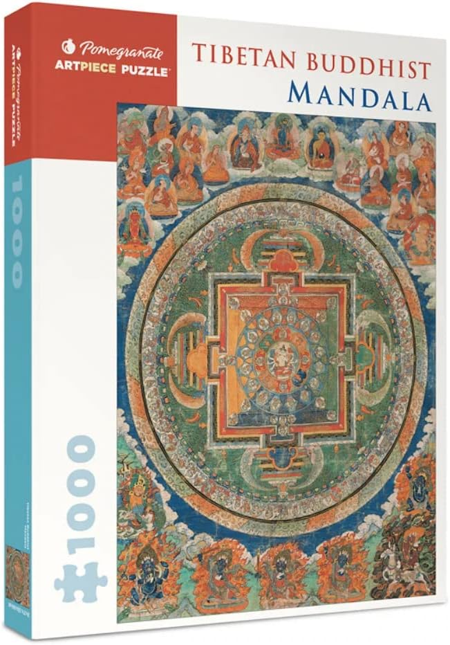 Tibetan Buddhist Mandala 1,000-Piece Jigsaw Puzzle