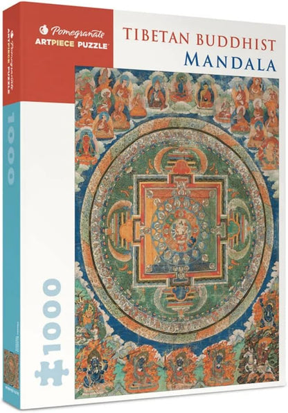 Tibetan Buddhist Mandala 1,000-Piece Jigsaw Puzzle