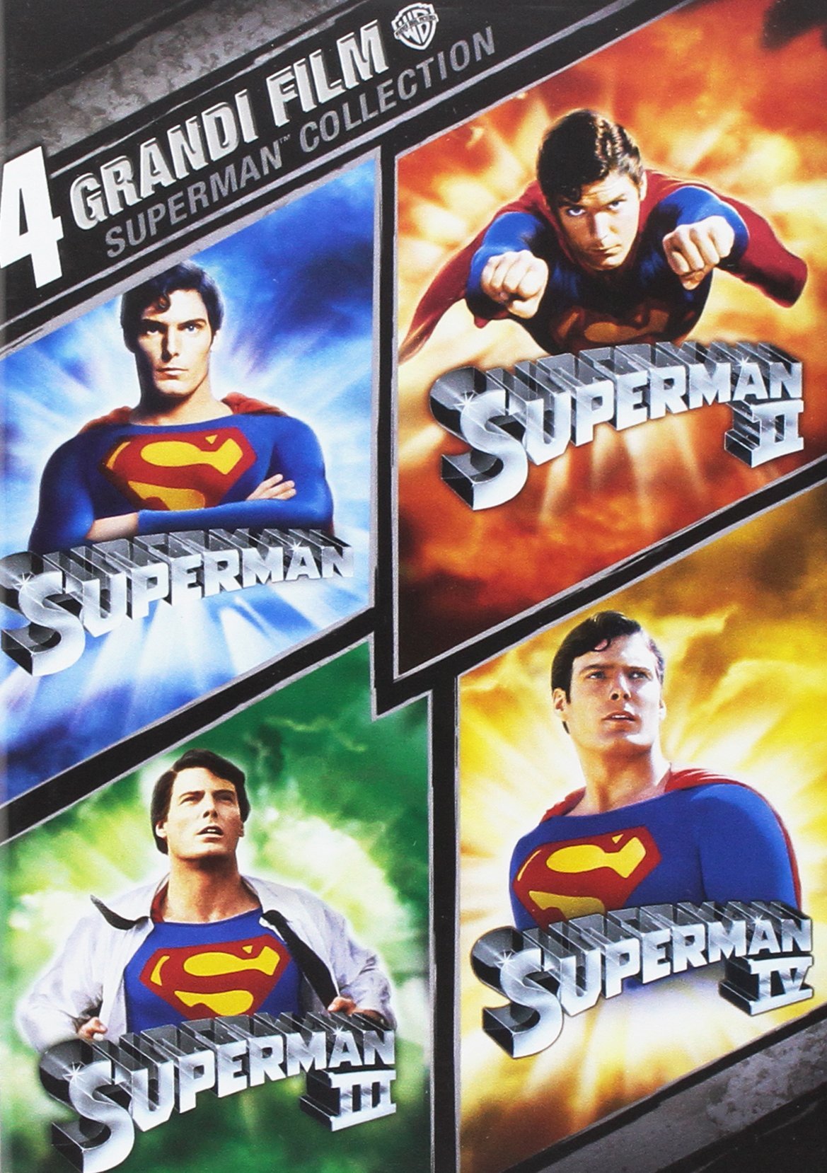 4 grandi film - Superman collection