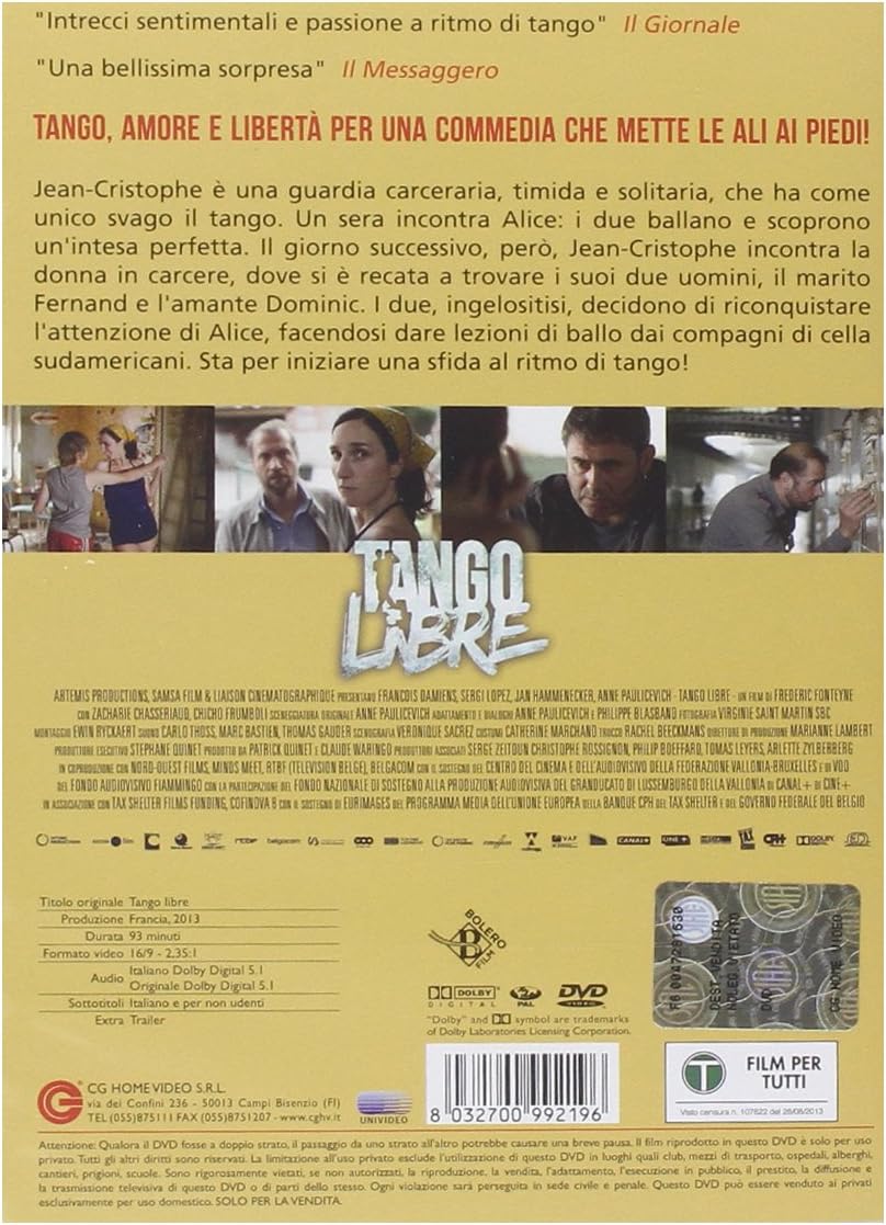 DVD TANGO LIBRE