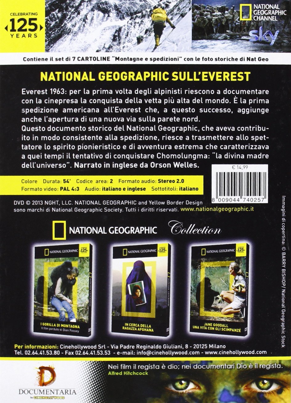 National Geographic Sull'Everest