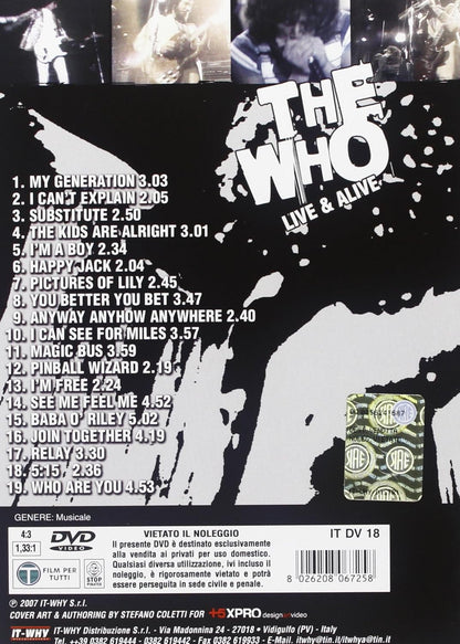 Who Dvd-Live & Live