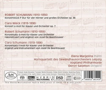 Robert & Clara Schumann: Instrumentalkonzerte