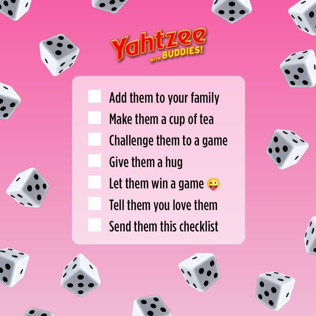 Yahtzee Score Pad Board Game