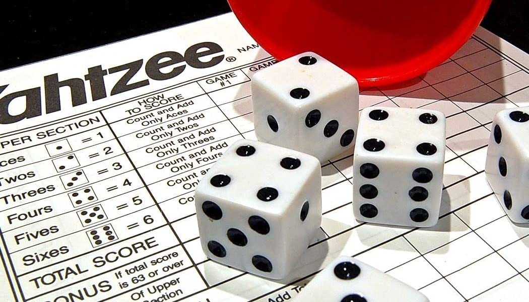 Yahtzee Score Pad Board Game
