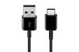 Samsung Galaxy Official USB-A to C Data Cable, 1.5m, Black Compatible with Smartphone