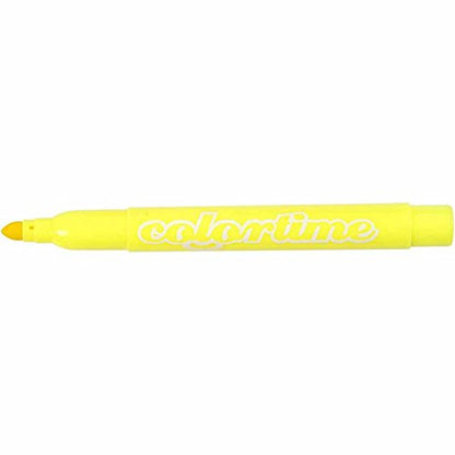Colortime Marker, 5 mm Strichbreite, Warmgelb, 12 Stück