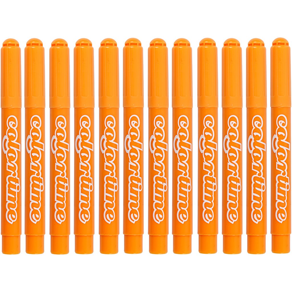 Colortime Marker, 5 mm line, warm yellow, 12pcs