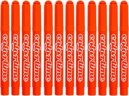 Colortime Marker, 5 mm line, orange, 12 pc