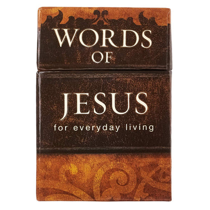 Words of Jesus, Inspirational Cards to Keep or Share (Boxes of Blessings