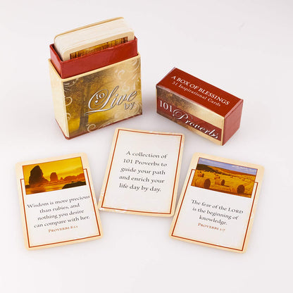 101 Proverbs to Live By, A Box of Blessings (Boxes of Blessing