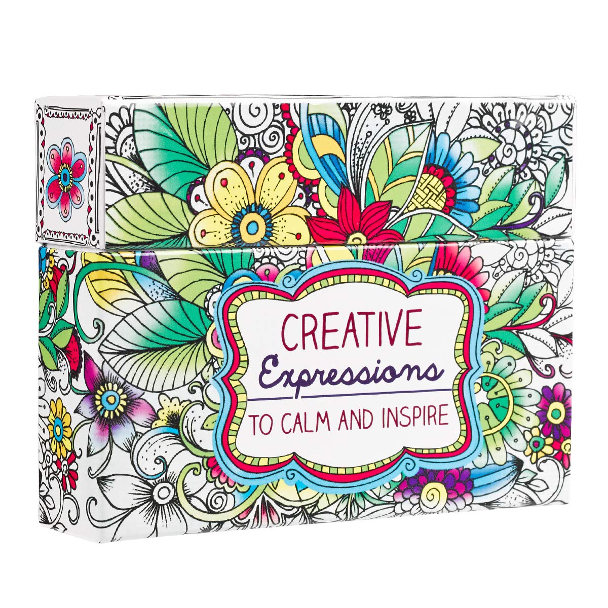 Creative Expressions to Calm and Inspire: Cards to Color and Share