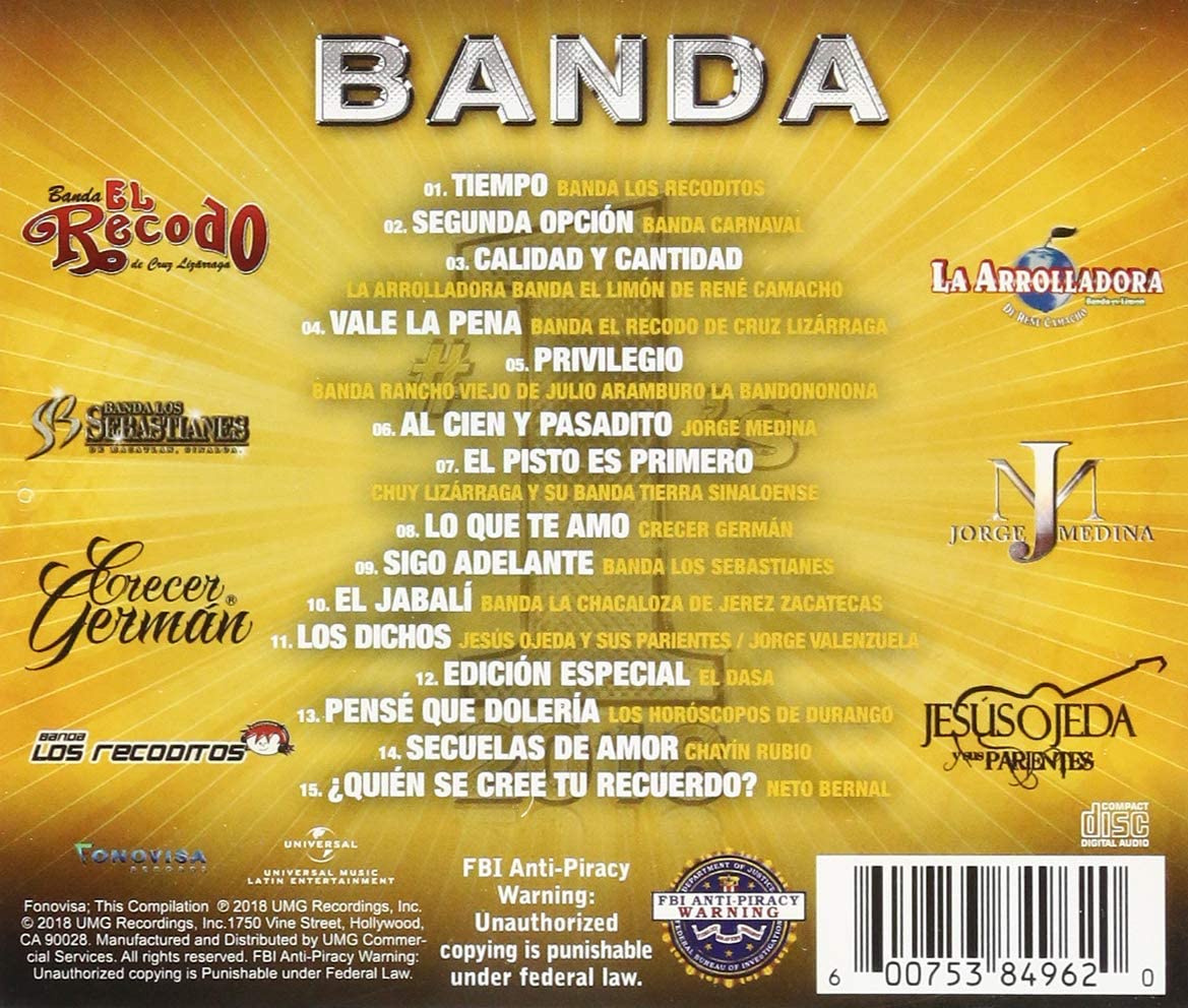 Banda #1's 2018