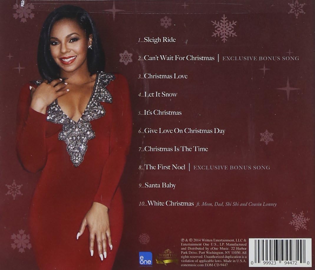 A Wonderful Christmas With Ashanti: Deluxe Edition (+ 2 Bonus Tracks)