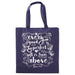 Christian Art Gifts Large Reusable Shopping Tote Bags for Women & Men, Inspirational Scripture, Sturdy Handles, Multicolor