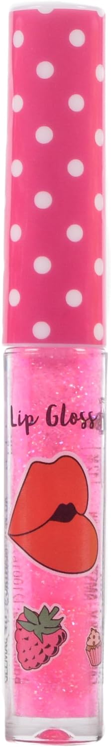 Lipgloss geurend Create It met glitter: 7-delig (84144)