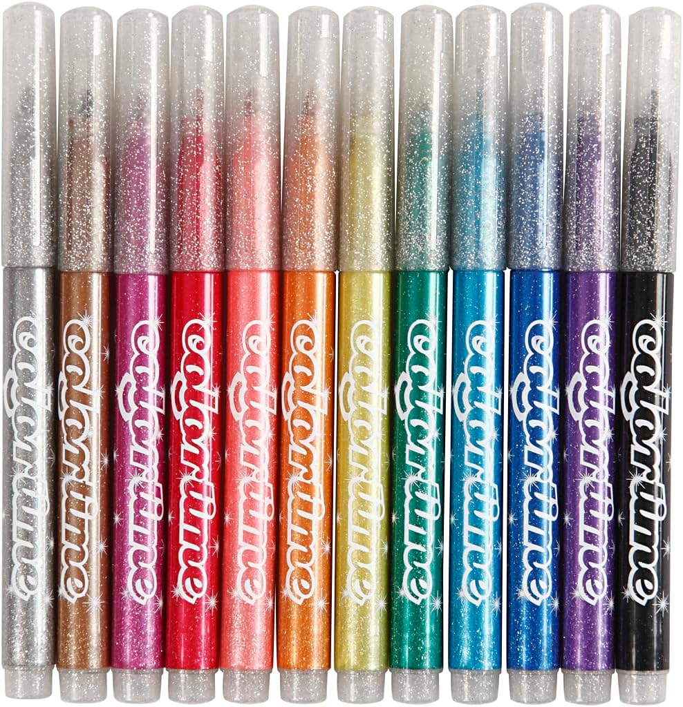 Colortime Drawing pens, Assorted Colours, One Size