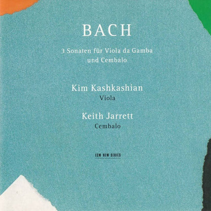 J.S. Bach: Sonaten Fur Viola Da Gamba Und Cembalo