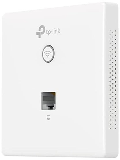 TP-Link EAP115-Wall Omada N300 Wireless Wall-Plate Access Point, 802.3af, Easily Wall Mount, Free EAP Controller Software