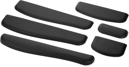 Kensington ErgoSoft Wrist Rest Support For Home Office, Gaming & Keyboards, Contoured Shape, Gel-cushioned, Ergonomic Support, Durable, MacBook, iMac, Surface, Desktop