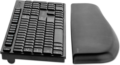 Kensington ErgoSoft Wrist Rest Support For Home Office, Gaming & Keyboards, Contoured Shape, Gel-cushioned, Ergonomic Support, Durable, MacBook, iMac, Surface, Desktop