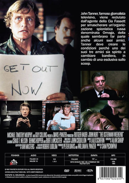Dvd - Osterman Weekend (1 DVD