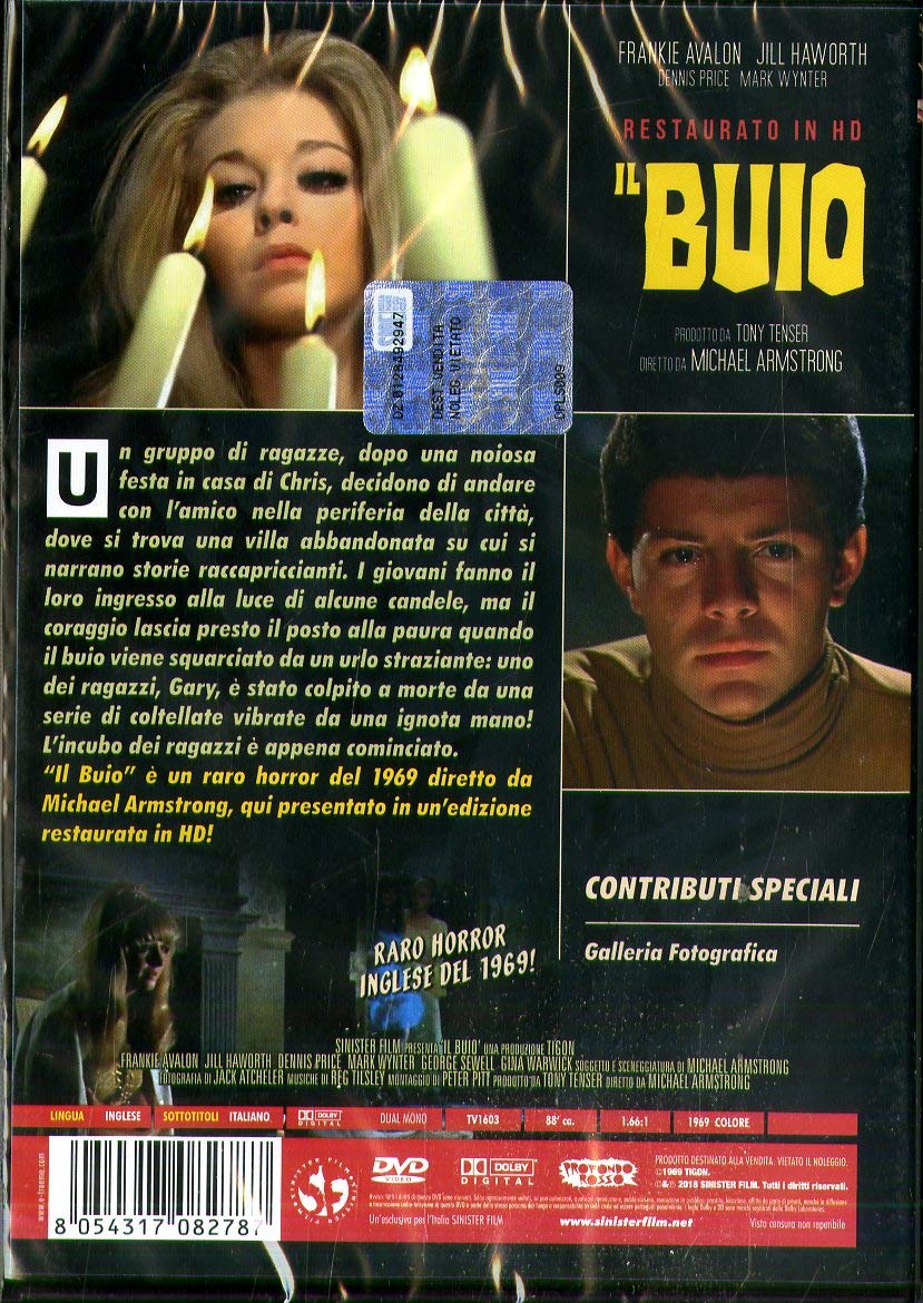 Dvd - Buio (Il) (Restaurato In 4K) (Edizione In Lingua Originale) (1 DVD)
