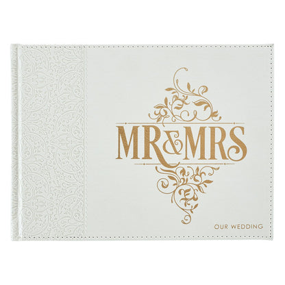 Guest Book Lux-Leather MR & Mrs