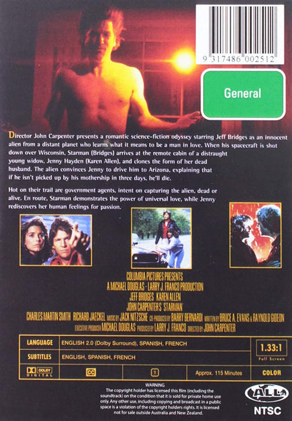 BRIDGES, JEFF - STARMAN (1 DVD