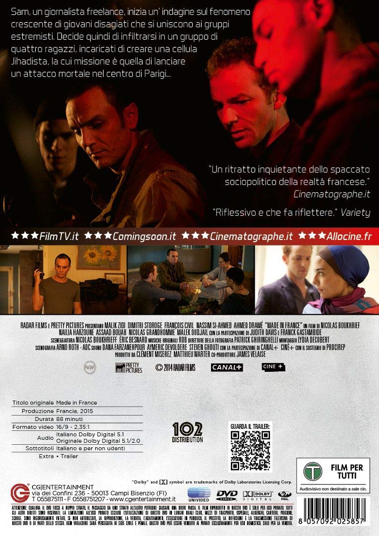 Dvd - Made In France (1 DVD