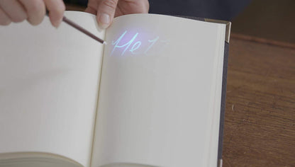 WOW! STUFF Collection Harry Potter Tom Riddle's Diary Notebook, Slytherin House Pen, & UV Wand