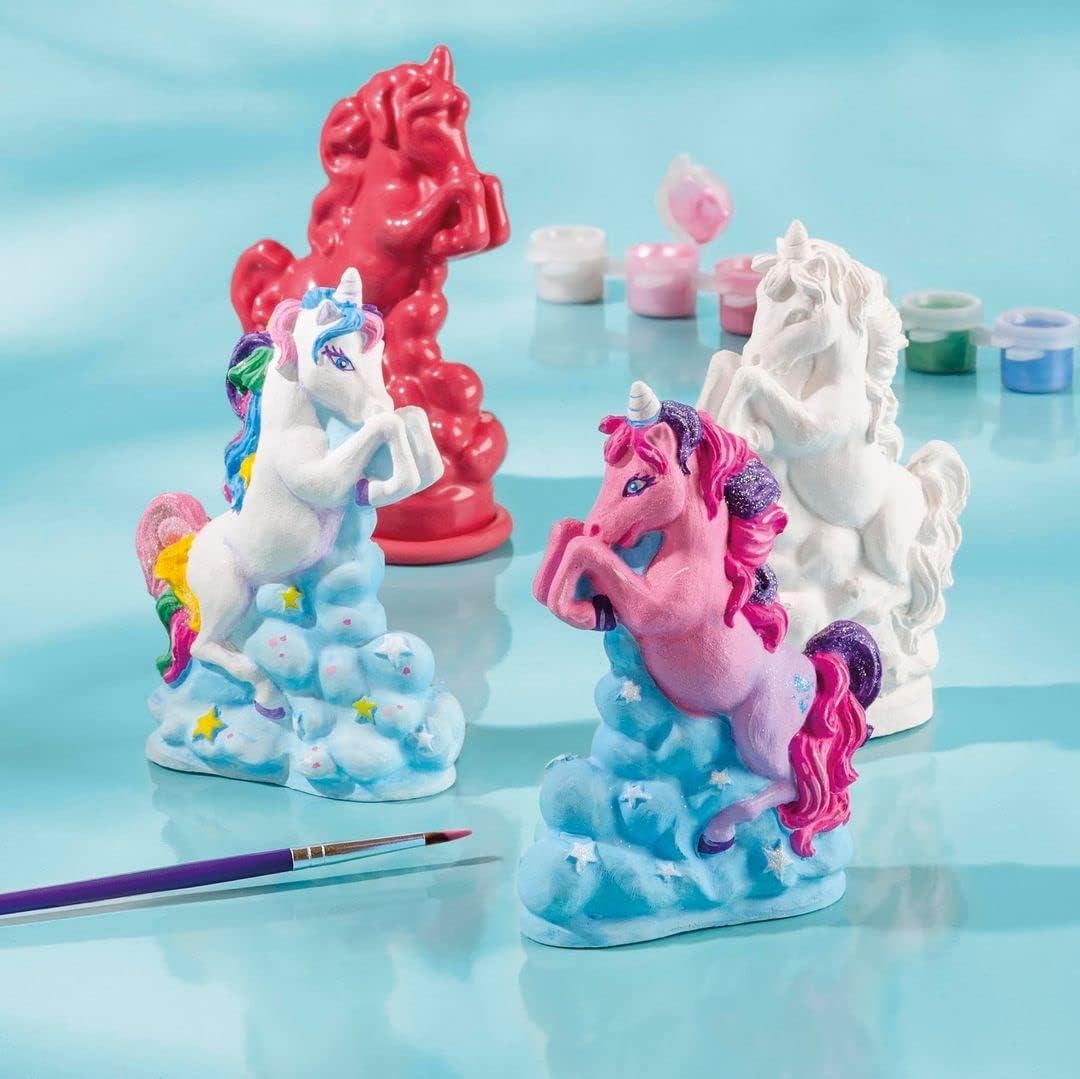 Totum 71070 Licorne Creative Kit Moulding – Create Your Plaster Unicorns, Multicolored, One Size