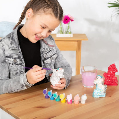 Totum 71070 Licorne Creative Kit Moulding – Create Your Plaster Unicorns, Multicolored, One Size