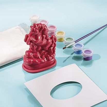 Totum 71070 Licorne Creative Kit Moulding – Create Your Plaster Unicorns, Multicolored, One Size