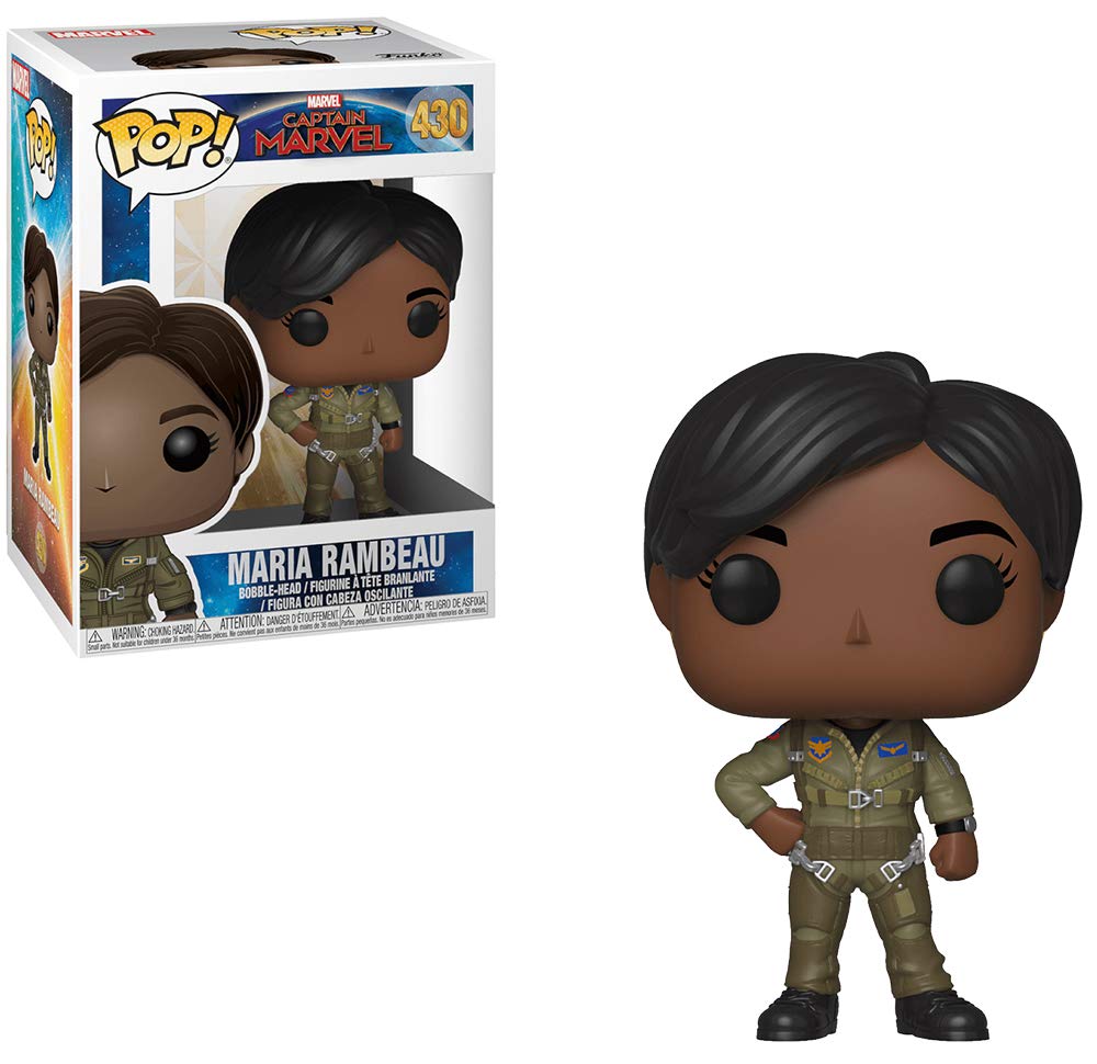 Funko Pop! Marvel: Captain Marvel - Maria Rambeau, Multicolor (FU37585