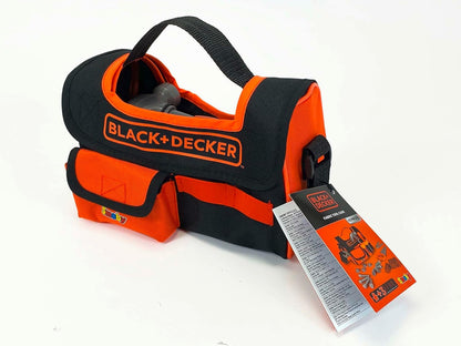 SMOBY Black + Decker Caisse a Outils Tissu + 4 Acs