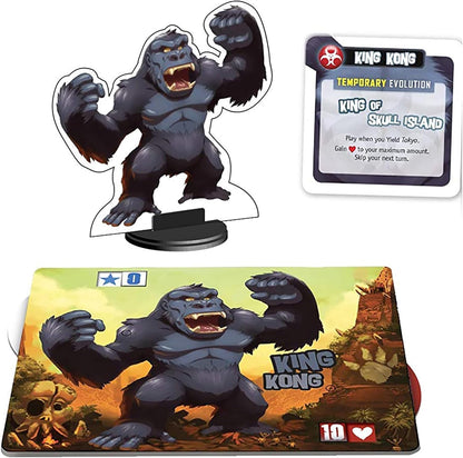 IELLO: Monster Pack King Kong Expansion, Strategy Board Game, Introduces King Kong Into The Roster, 2 to 6 Players, 30 Minute Play Time, Ages 8 and Up