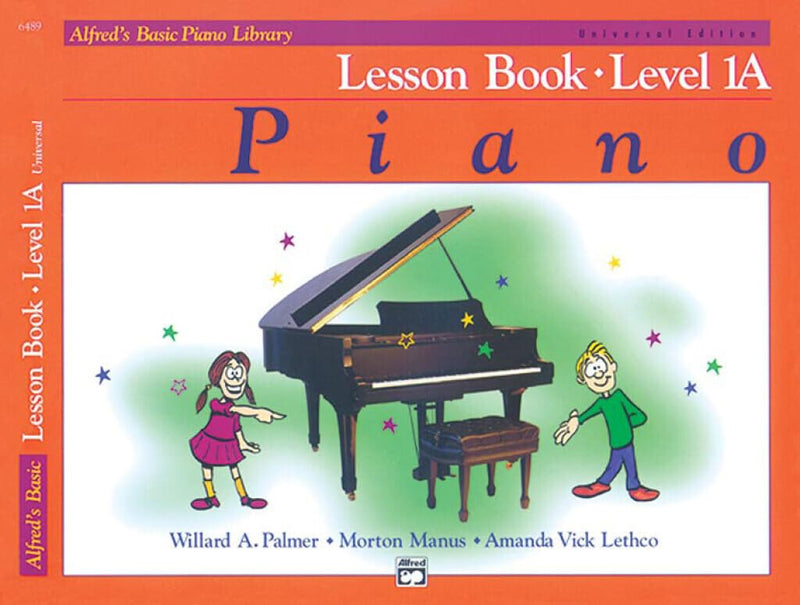 Alfred's Basic Piano Library  Lesson 1A
