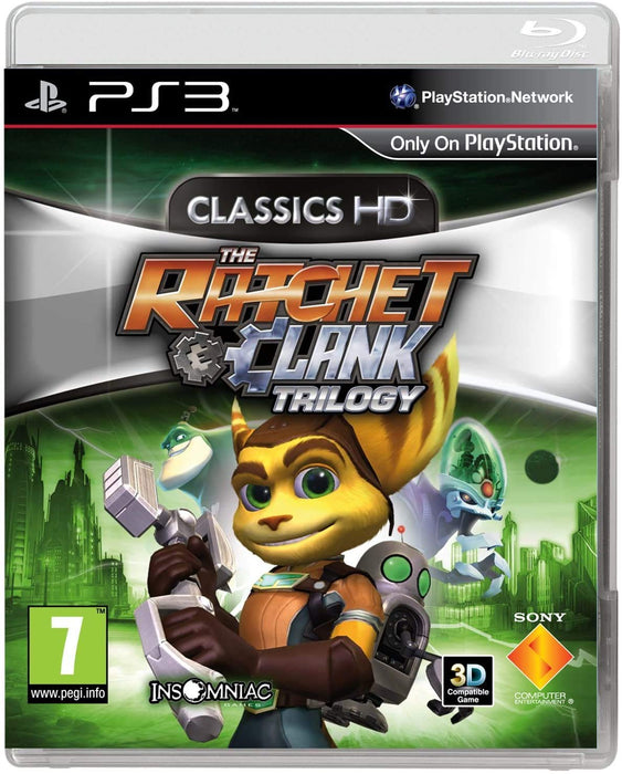 The Ratchet & Clank Trilogy: Classics HD (PS3) Single