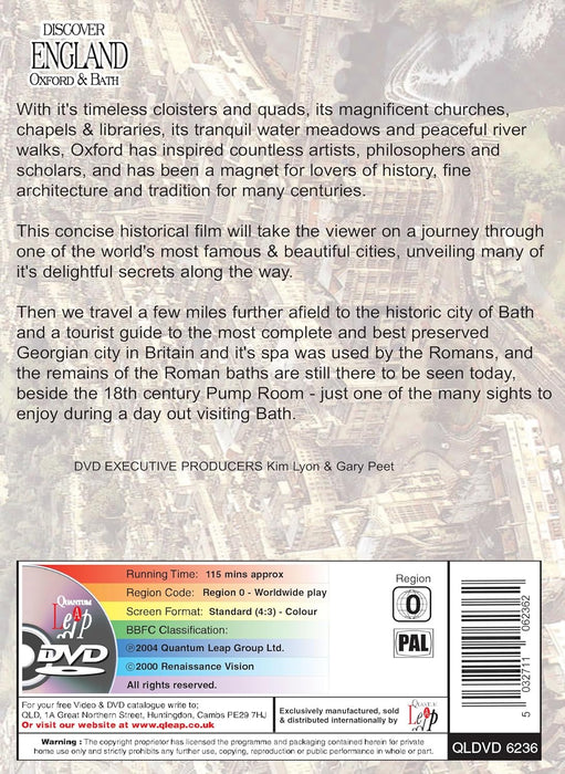 Discover England - Oxford And Bath