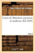 Cours de littérature ancienne et moderne. Tome 3 (Litterature