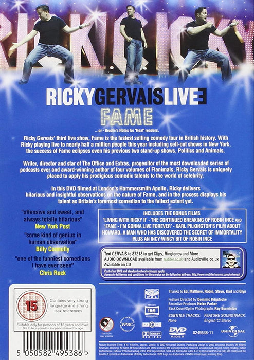 Ricky Gervais Live 3 - Fame