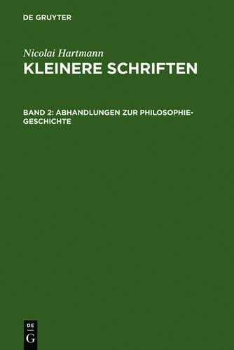 Abhandlungen zur Philosophie-Geschichte (German Edition