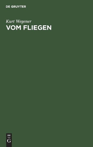 Vom Fliegen (German Edition