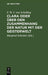 Clara oder über den Zusammenhang der Natur mit der Geisterwelt: Ein Gespräch (German Edition