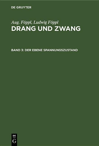 Der ebene Spannungszustand (German Edition